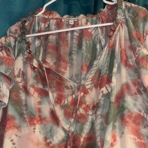 Rose & Olive Colorful Blouse